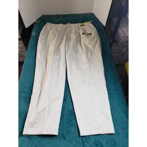 Lee Pants Size 24 W Womens Beige Khaki Career Work Stretch Mid Rise Straight NWT